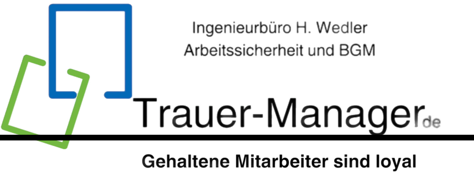 Logo Trauermanager - Ingenieurbüro Heinke Wedler