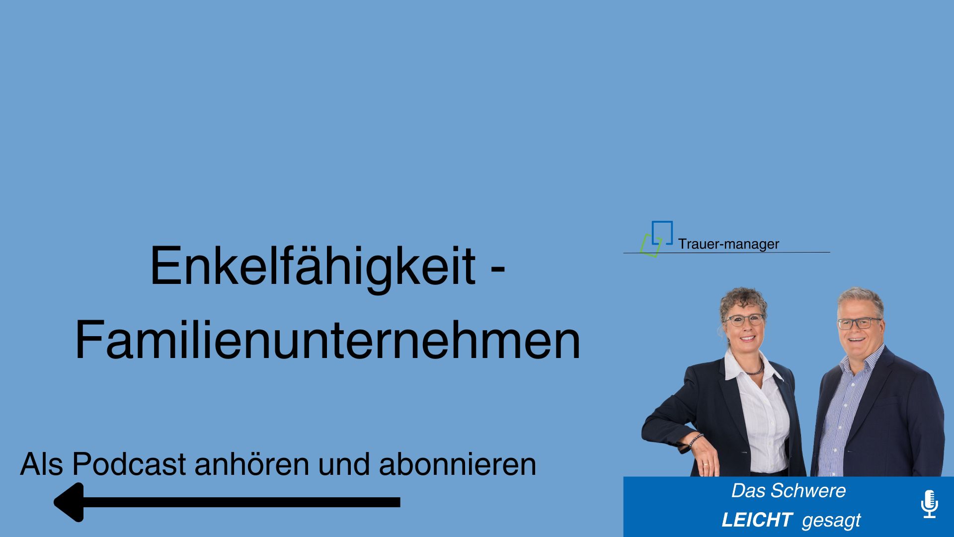 Enkelfähigkeit - Professor Tom Rüsen zu Gast bei Stefan Hund im Trauermanager